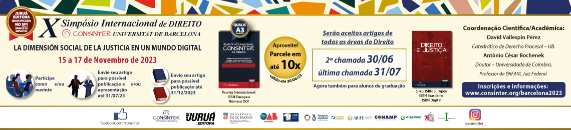 XI Simposio Internacional de Derecho CONSINTER - Universit de Barcelona
