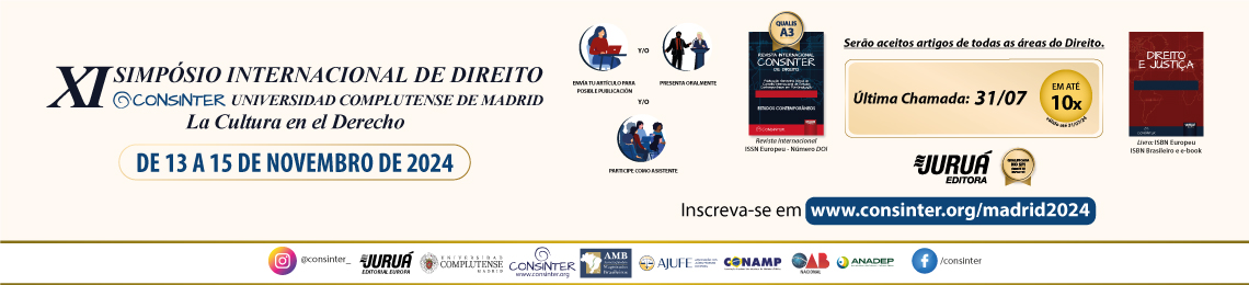 XI Simposio Internacional de Derecho CONSINTER - Universidad Complutense de Madrid