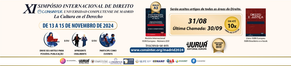 XI Simposio Internacional de Derecho CONSINTER - Universidad Complutense de Madrid